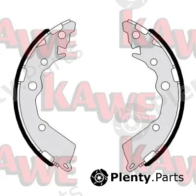 Kawe 01167 — Brake Shoe Set