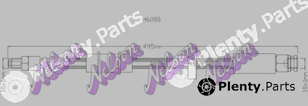 Kawe H6080 — Brake Hose