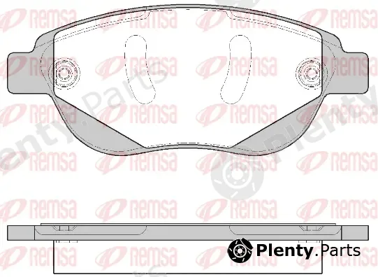 Kawe 084140 — Brake Pad Set, disc brake