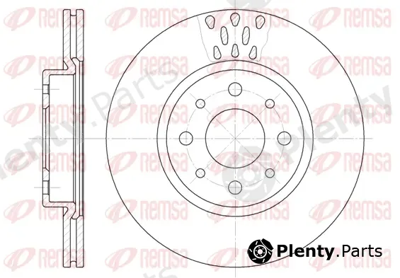 Kawe 618910 — Brake Disc