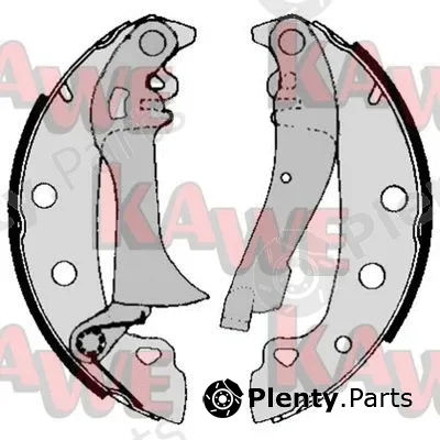 Kawe 00720 — Brake Shoe Set