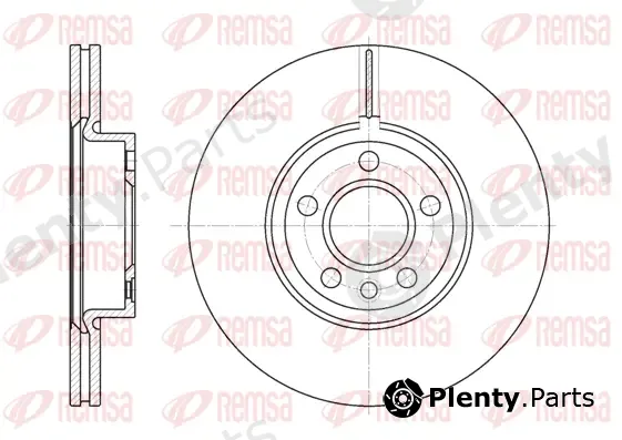 Kawe 672810 — Brake Disc