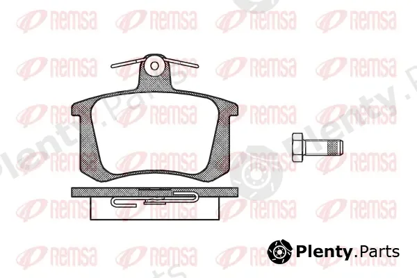 Kawe 013520 — Brake Pad Set, disc brake