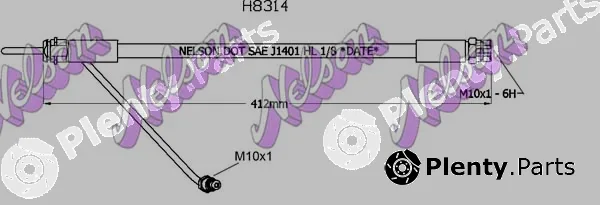 Kawe H8314 — Brake Hose