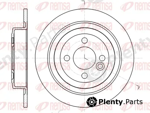 Kawe 6144300 — Brake Disc