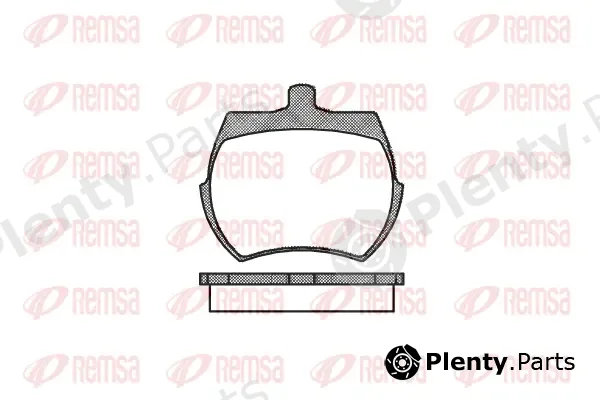 Kawe 005000 — Brake Pad Set, disc brake