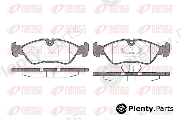 Kawe 028620 — Brake Pad Set, disc brake