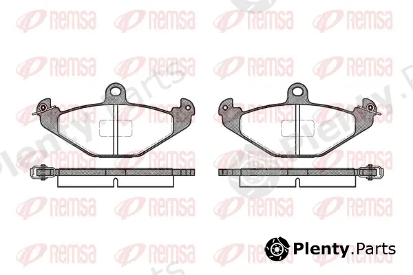 Kawe 034510 — Brake Pad Set, disc brake