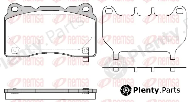 Kawe 066664 — Brake Pad Set, disc brake