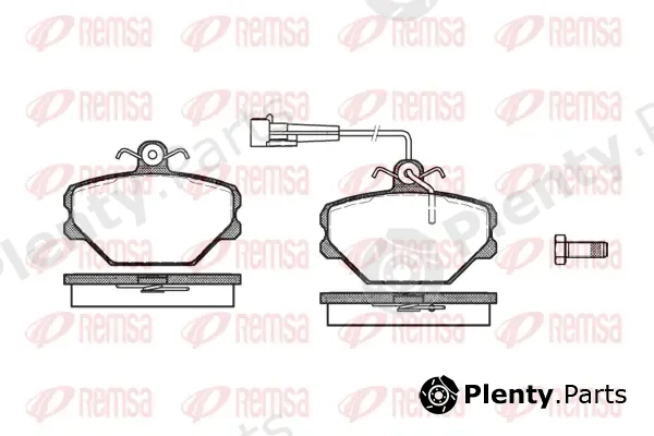 Kawe 026402 — Brake Pad Set, disc brake
