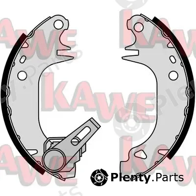 Kawe 04930 — Brake Shoe Set