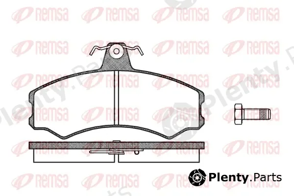 Kawe 014310 — Brake Pad Set, disc brake