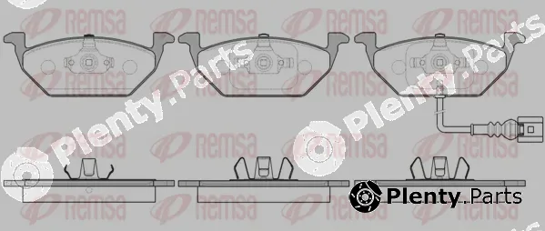 Kawe 063341 — Brake Pad Set, disc brake