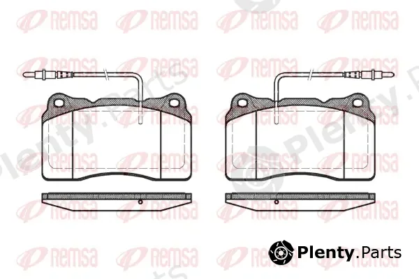 Kawe 066614 — Brake Pad Set, disc brake