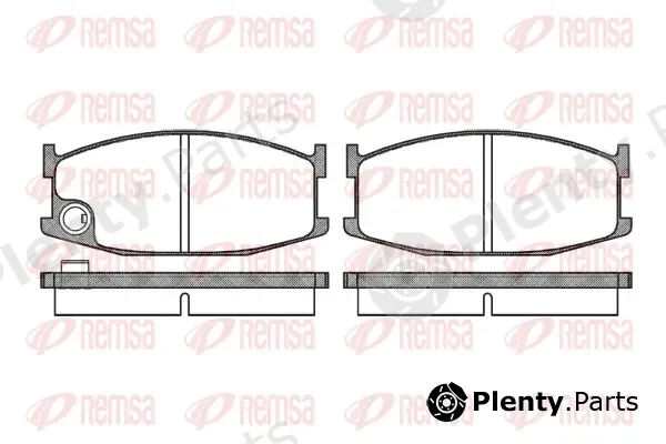Kawe 010810 — Brake Pad Set, disc brake