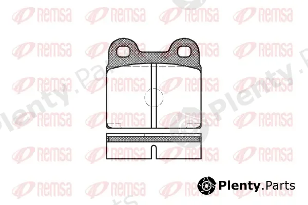 Kawe 000720 — Brake Pad Set, disc brake