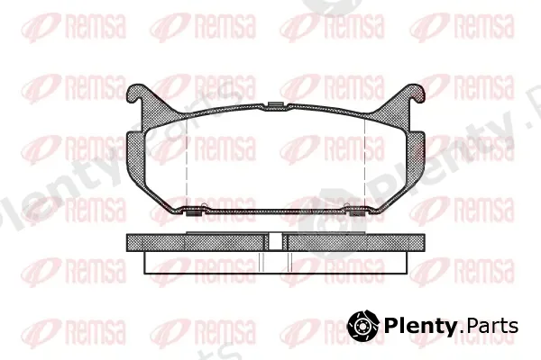 Kawe 041600 — Brake Pad Set, disc brake