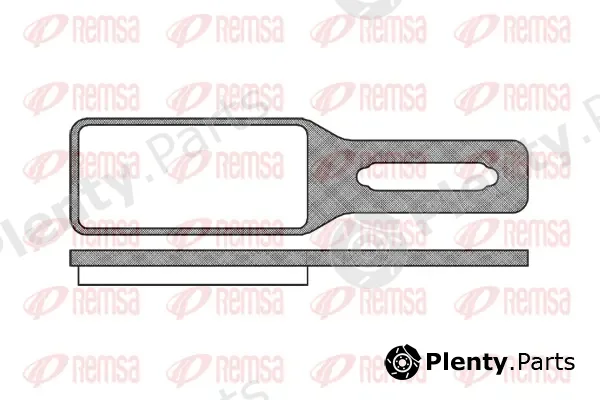 Kawe 114100 — Brake Pad Set, disc brake
