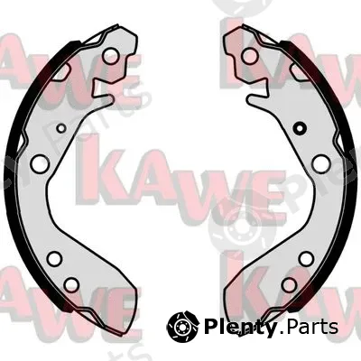 Kawe 01115 — Brake Shoe Set