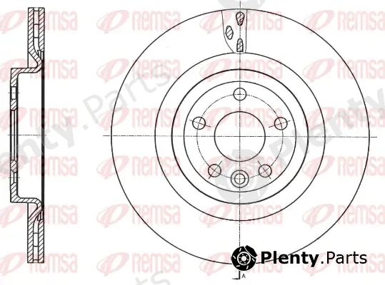 Kawe 6175910 — Brake Disc