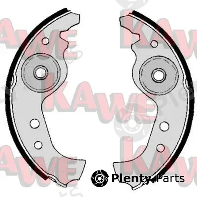 Kawe 00890 — Brake Shoe Set