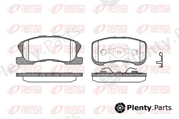 Kawe 072002 — Brake Pad Set, disc brake