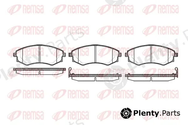 Kawe 031812 — Brake Pad Set, disc brake