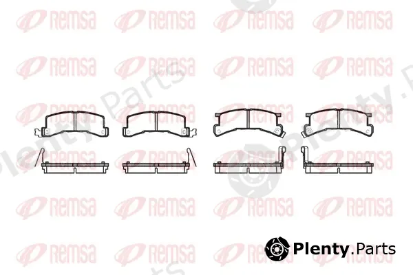 Kawe 019604 — Brake Pad Set, disc brake