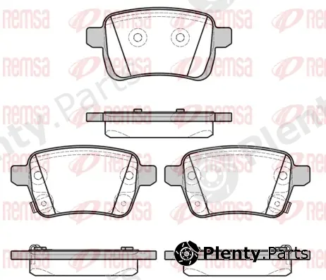 Kawe 145022 — Brake Pad Set, disc brake
