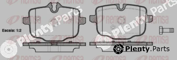 Kawe 143300 — Brake Pad Set, disc brake