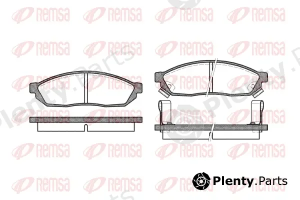Kawe 011102 — Brake Pad Set, disc brake