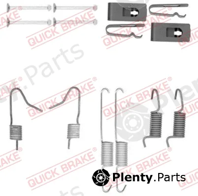 Kawe 105-0898 — Accessory Kit, parking brake shoes