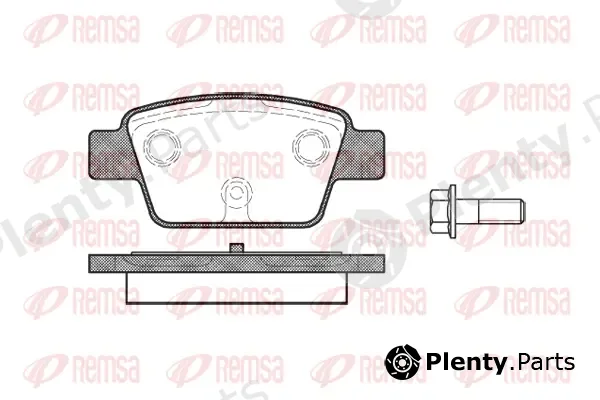 Kawe 086100 — Brake Pad Set, disc brake