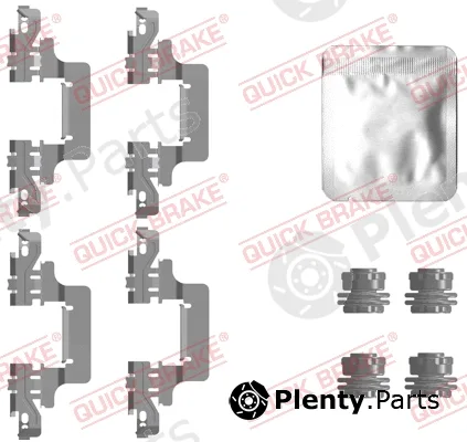 Kawe 109-0129 — Accessory Kit, disc brake pad
