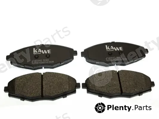Kawe 810043 — Brake Pad Set, disc brake