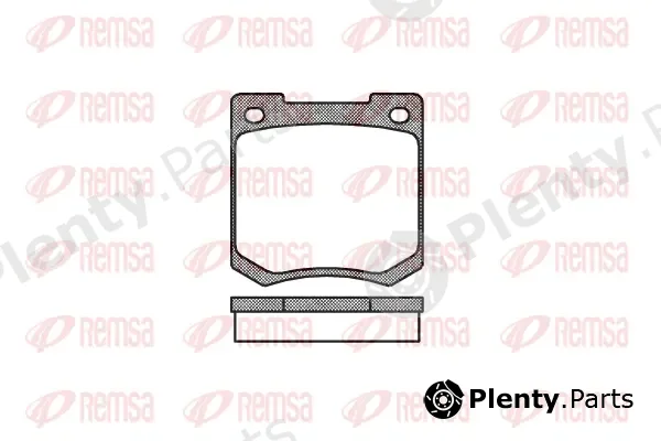 Kawe 004000 — Brake Pad Set, disc brake