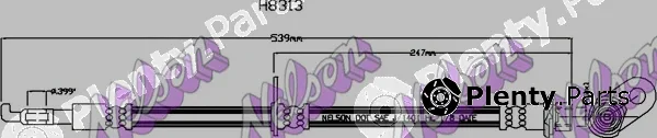 Kawe H8313 — Brake Hose