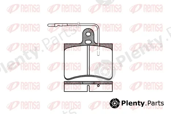 Kawe 003314 — Brake Pad Set, disc brake