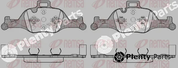 Kawe 174000 — Brake Pad Set, disc brake