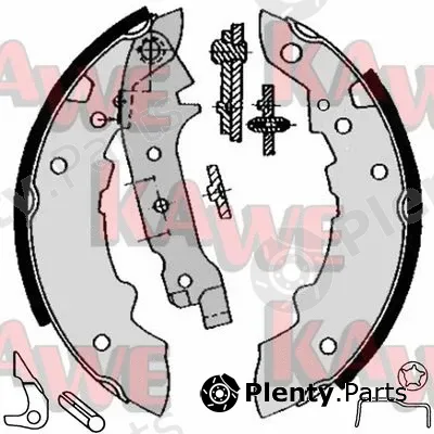 Kawe 04471 — Brake Shoe Set
