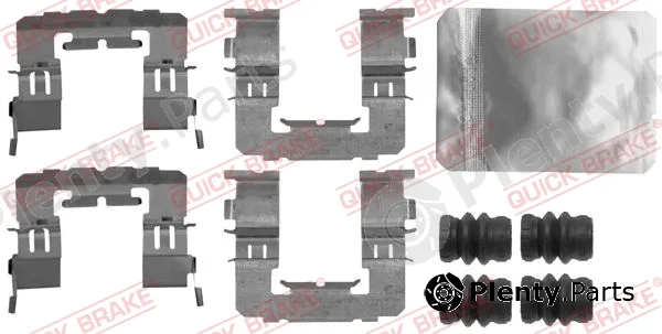 Kawe 109-1891 — Accessory Kit, disc brake pad