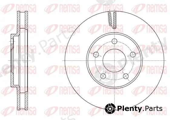 Kawe 6199510 — Brake Disc