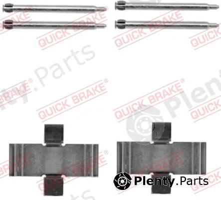 Kawe 109-1039 — Accessory Kit, disc brake pad
