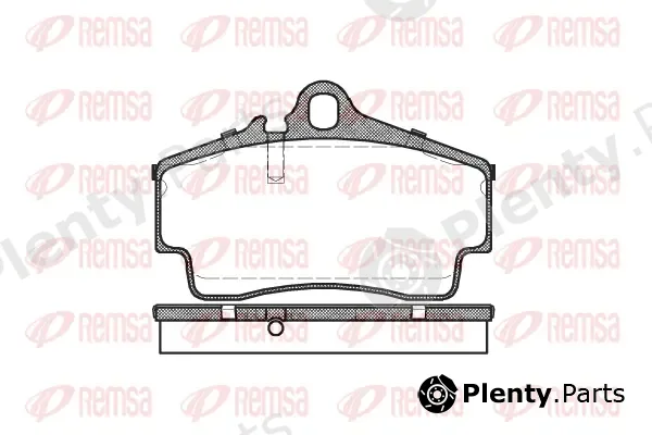 Kawe 065400 — Brake Pad Set, disc brake
