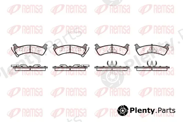 Kawe 061700 — Brake Pad Set, disc brake