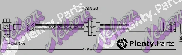 Kawe H7695Q — Brake Hose