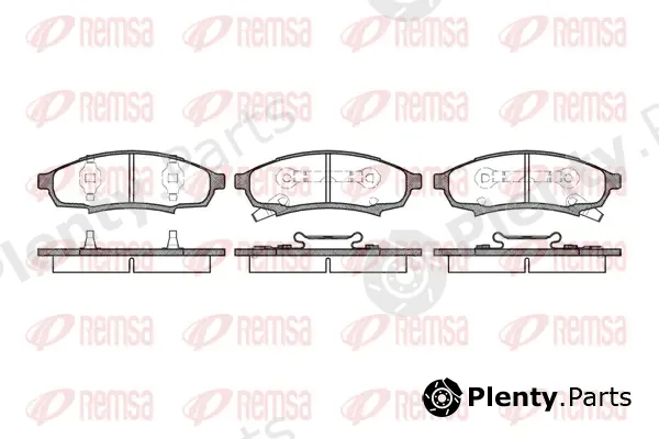 Kawe 053102 — Brake Pad Set, disc brake