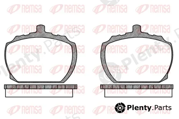Kawe 005810 — Brake Pad Set, disc brake