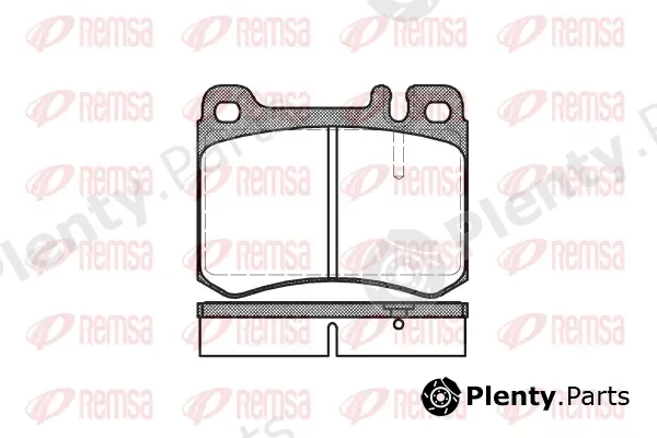 Kawe 026000 — Brake Pad Set, disc brake
