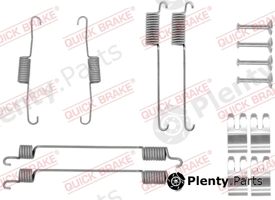 Kawe 105-0030 — Accessory Kit, brake shoes